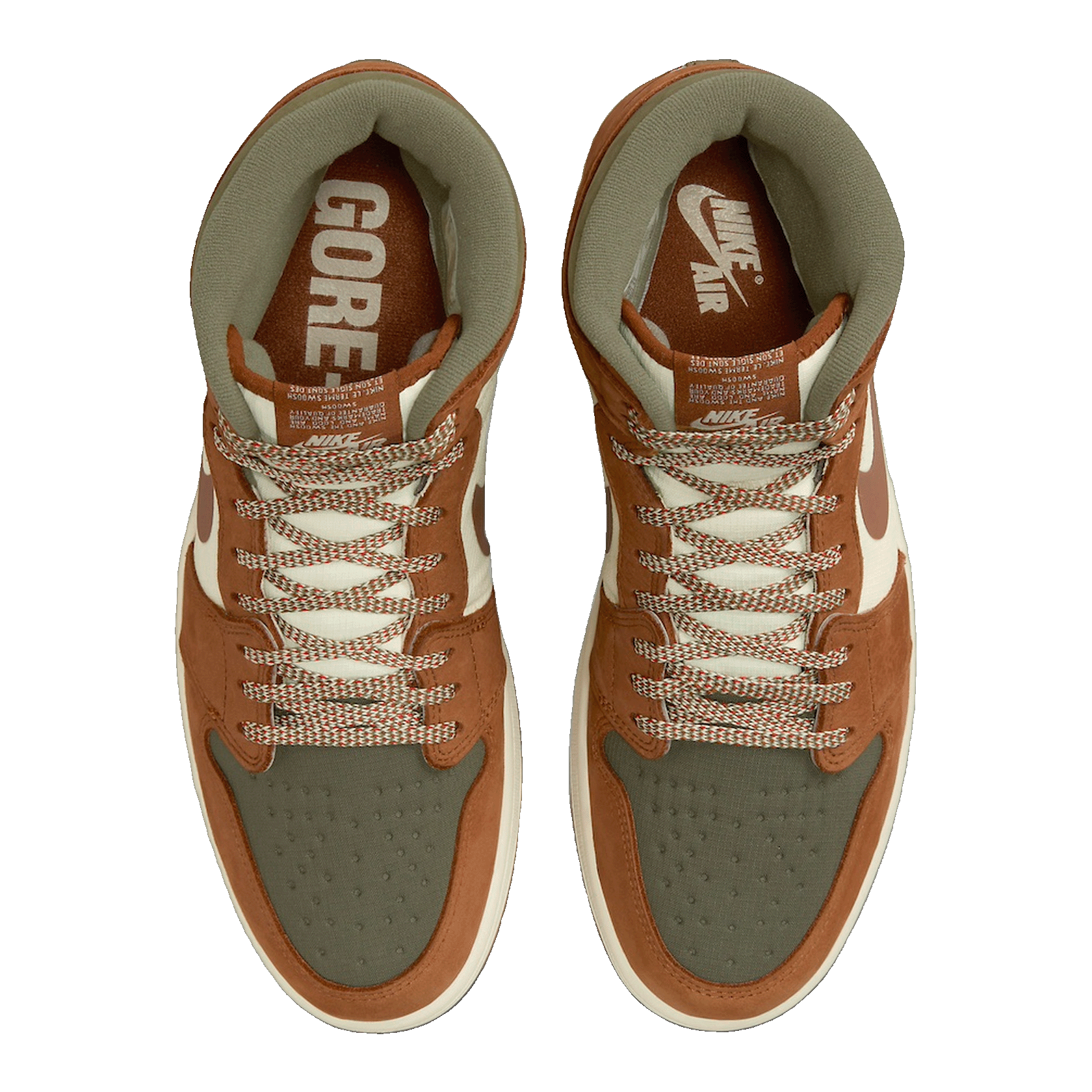Nike Air Jordan 1 Retro High Element Gore-Tex Legend Coffee Oben