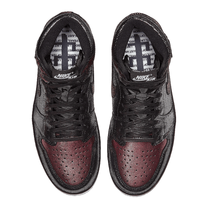 Nike Air Jordan 1 Retro High Fearless Metallic Rose Gold (W) Oben