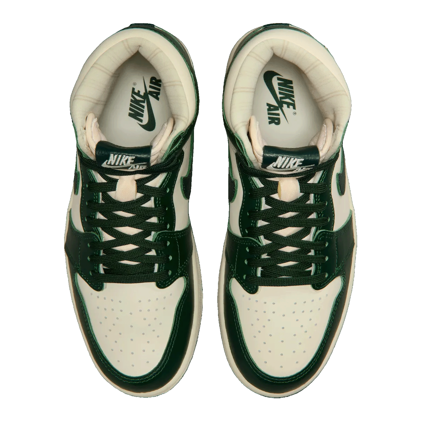Nike Air Jordan 1 Retro High Fir Pro Green (W) Oben
