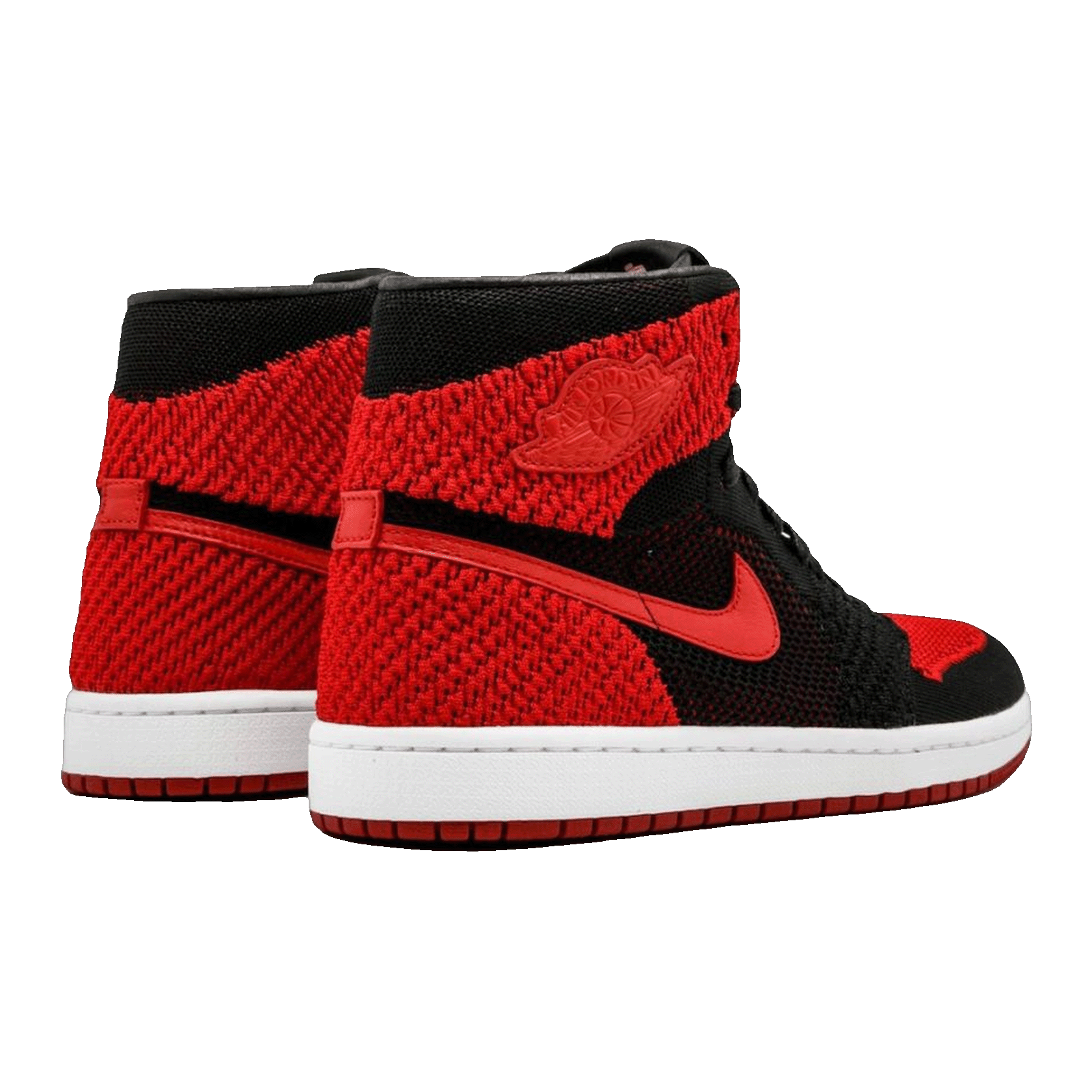 Nike Air Jordan 1 Retro High Flyknit Bred Back