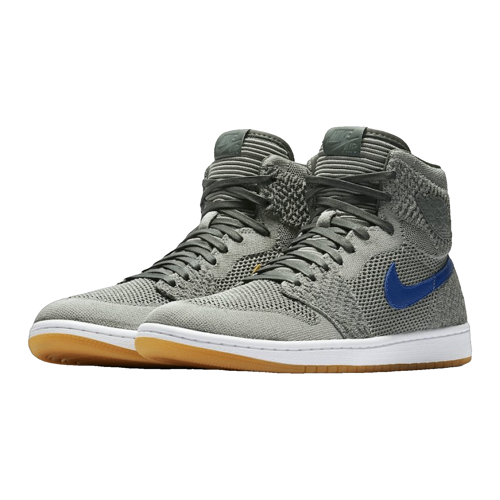 Nike Air Jordan 1 Retro High Flyknit Clay Green Side
