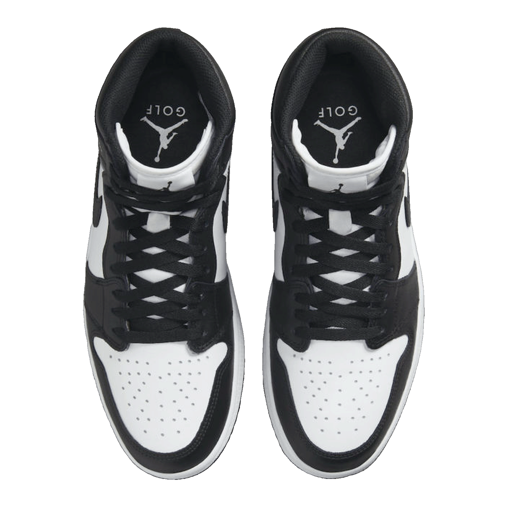 Nike Air Jordan 1 Retro High Golf Black White Oben
