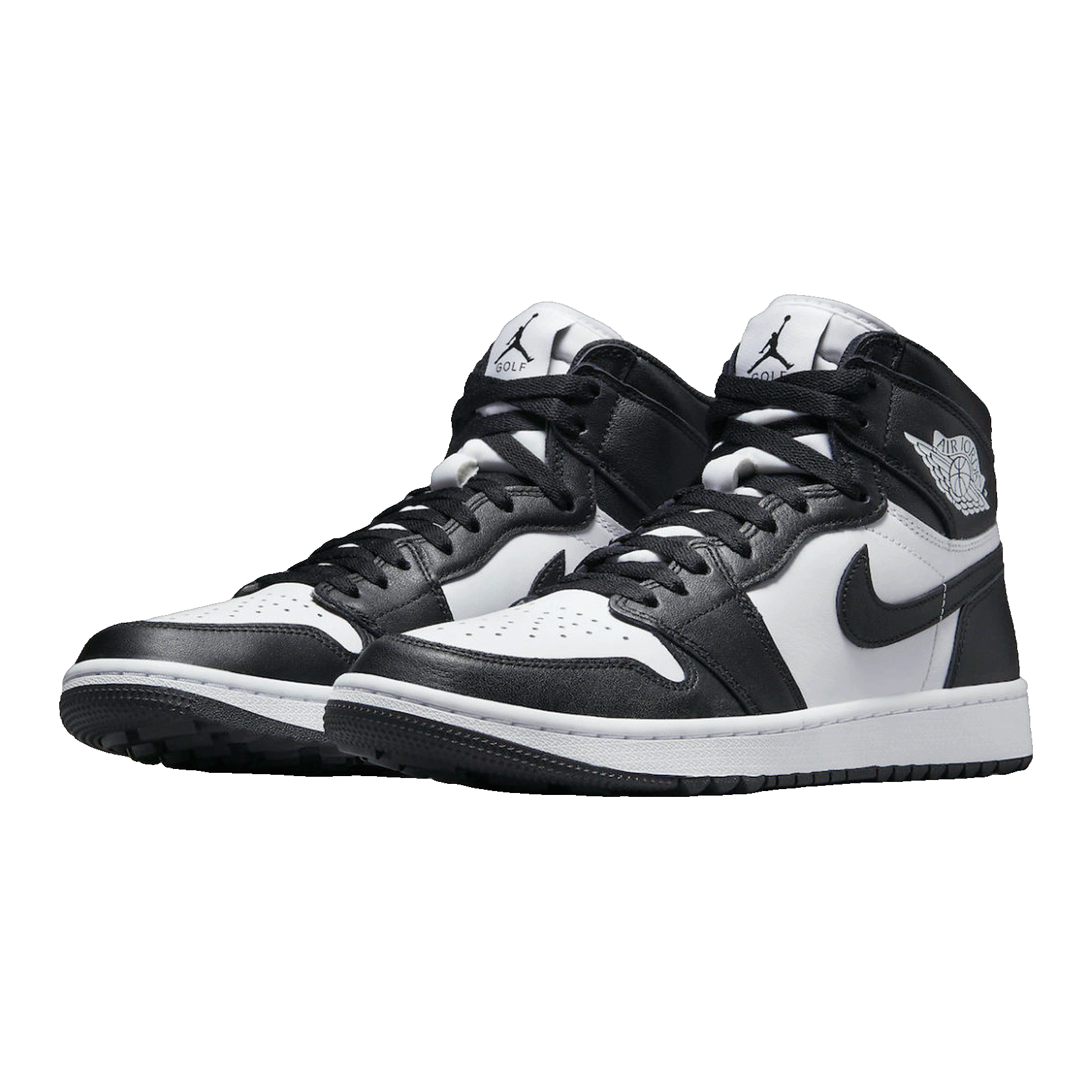 Nike Air Jordan 1 Retro High Golf Black White Side