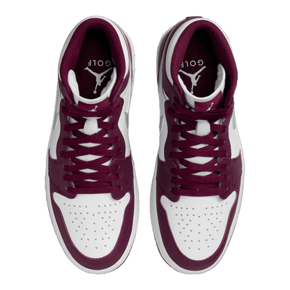 Nike Air Jordan 1 Retro High Golf Bordeaux Oben