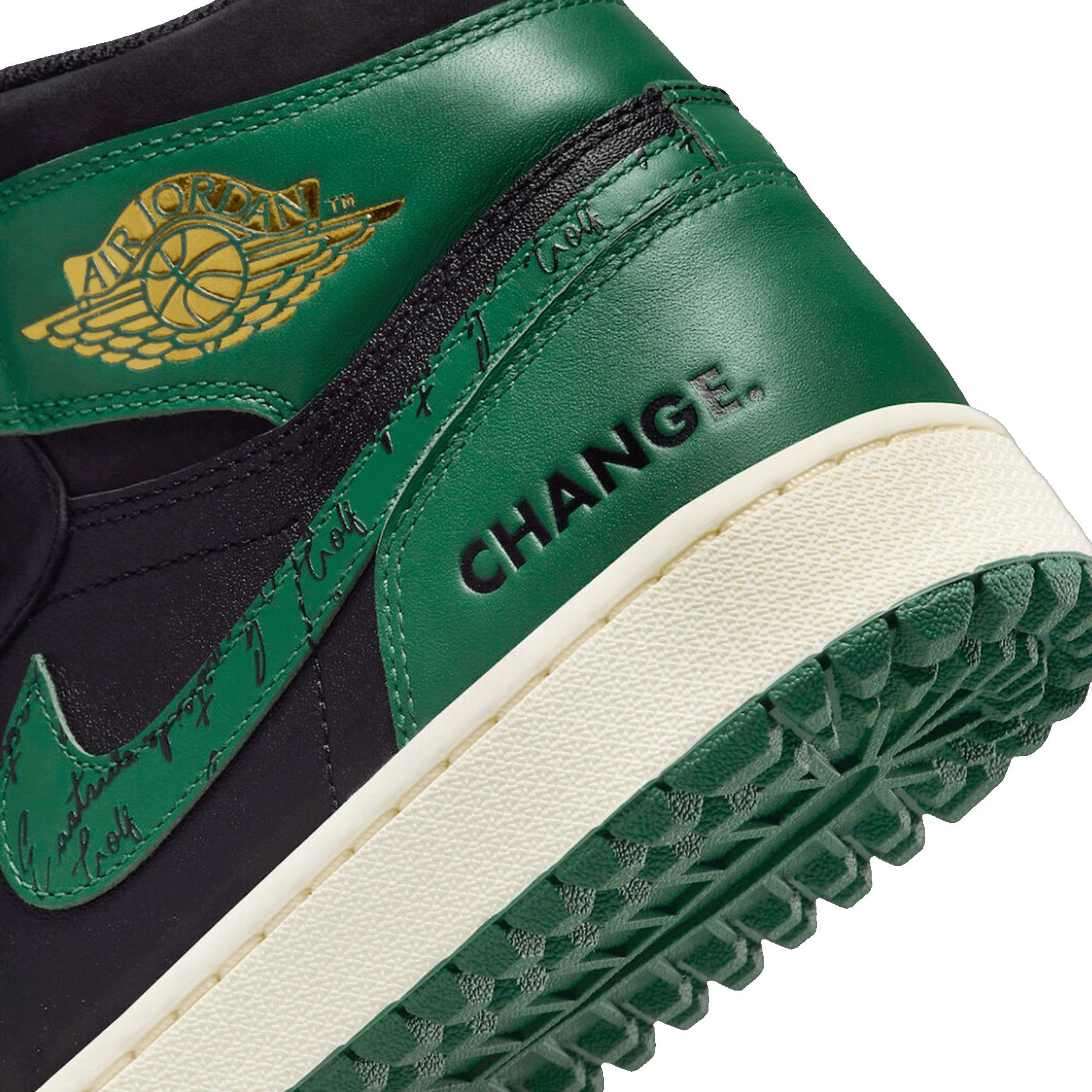 Nike Air Jordan 1 Retro High Golf Eastside Golf 1961 Detail