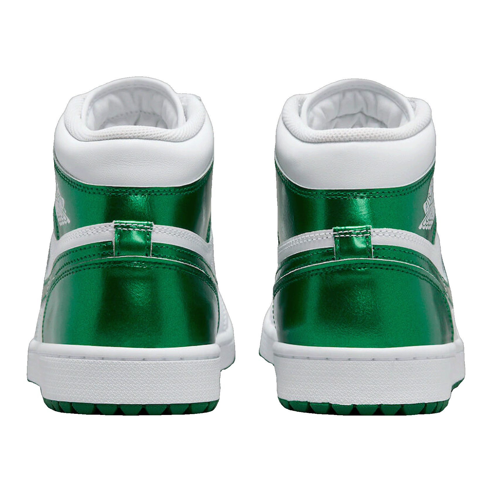 Nike Air Jordan 1 Retro High Golf Metallic Green Back
