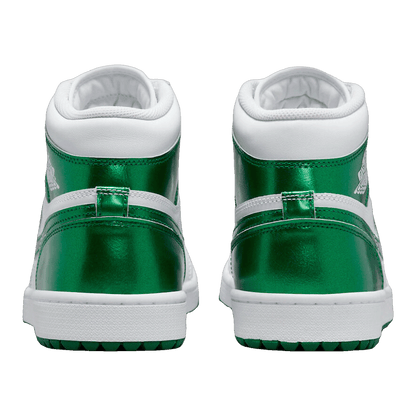 Nike Air Jordan 1 Retro High Golf Metallic Green Back