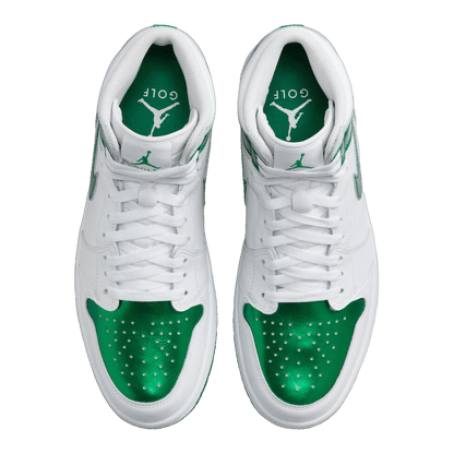 Nike Air Jordan 1 Retro High Golf Metallic Green Oben