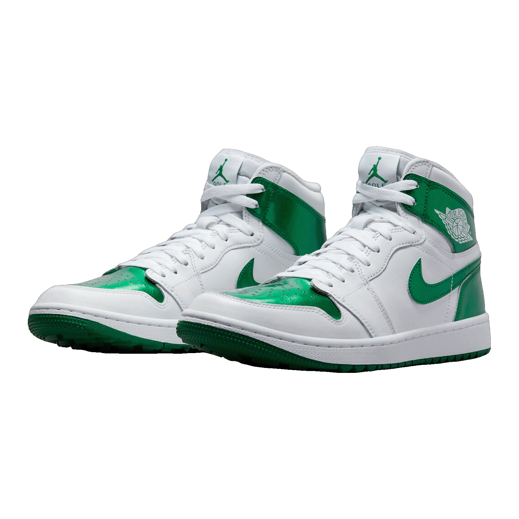 Nike Air Jordan 1 Retro High Golf Metallic Green Side