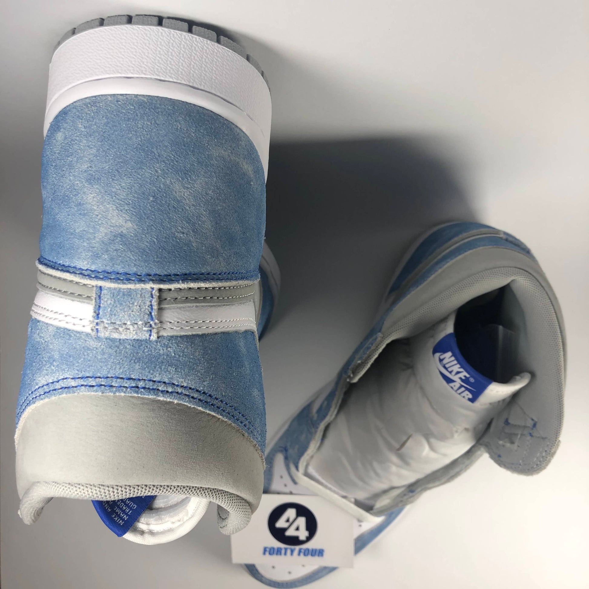 Nike Air Jordan 1 Retro High Hyper Royal Smoke Grey (GS)