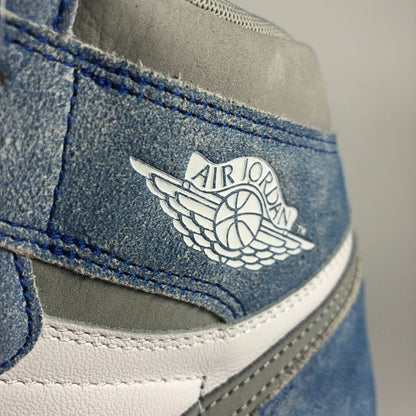 Nike Air Jordan 1 Retro High Hyper Royal Smoke Grey (GS) Wing