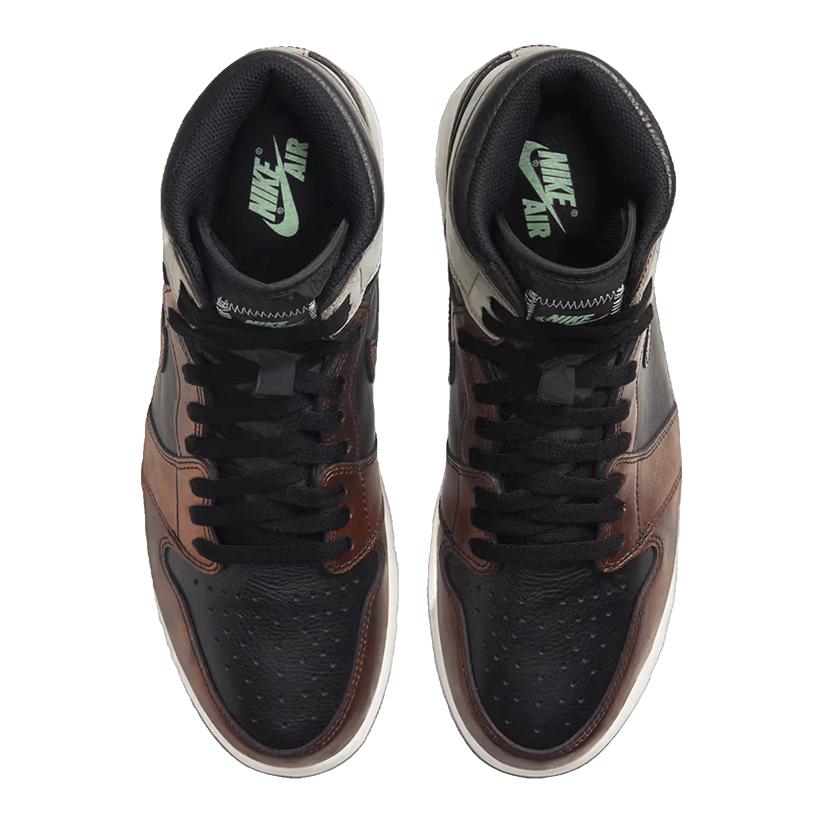 Nike Air Jordan 1 Retro High Light Army Rust Shadow Patina Oben