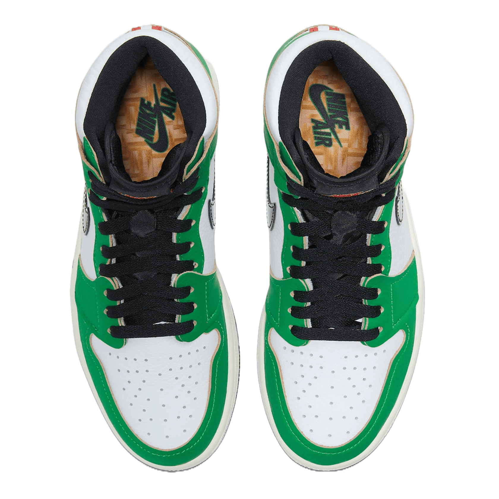 Nike Air Jordan 1 Retro High Lucky Green (W) Oben