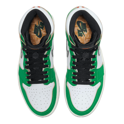 Nike Air Jordan 1 Retro High Lucky Green (W) Oben