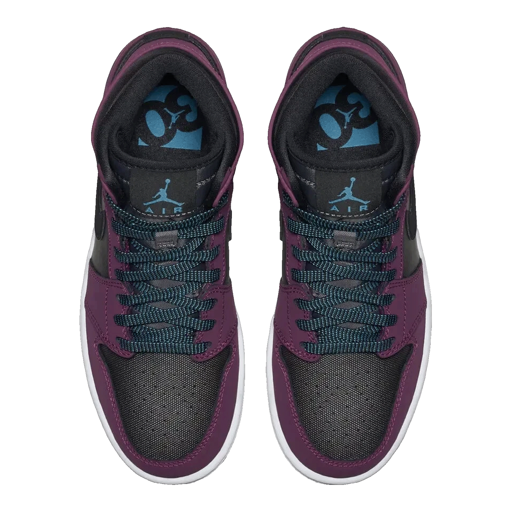 Nike Air Jordan 1 Retro High Mulberry (GS) Oben