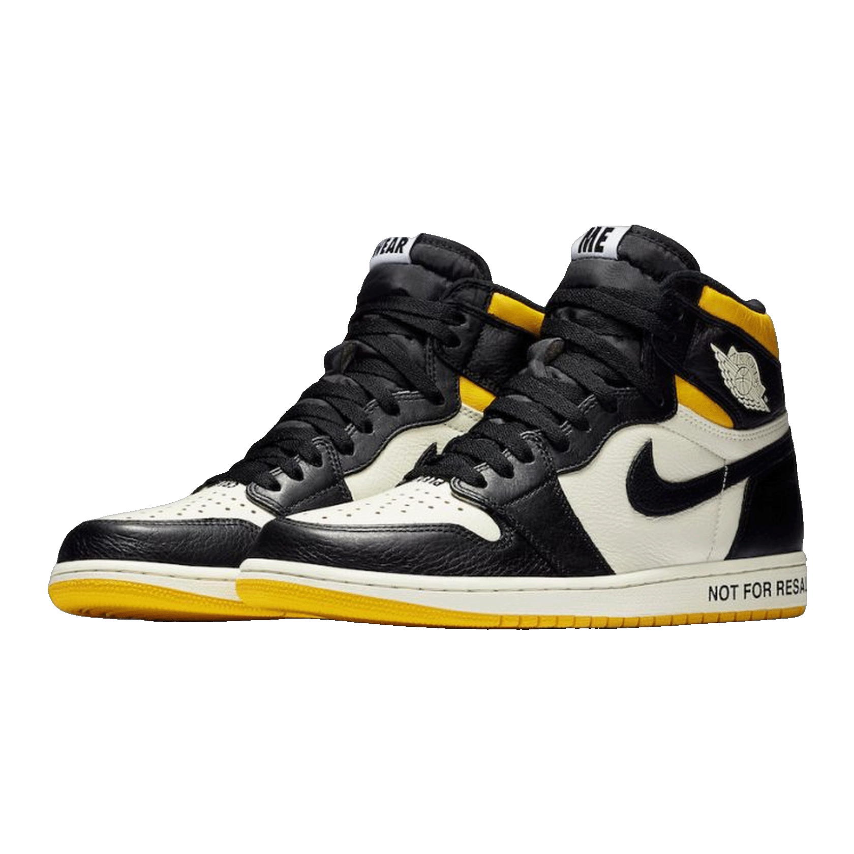 Nike Air Jordan 1 Retro High Not for Resale Varsity Maize Side