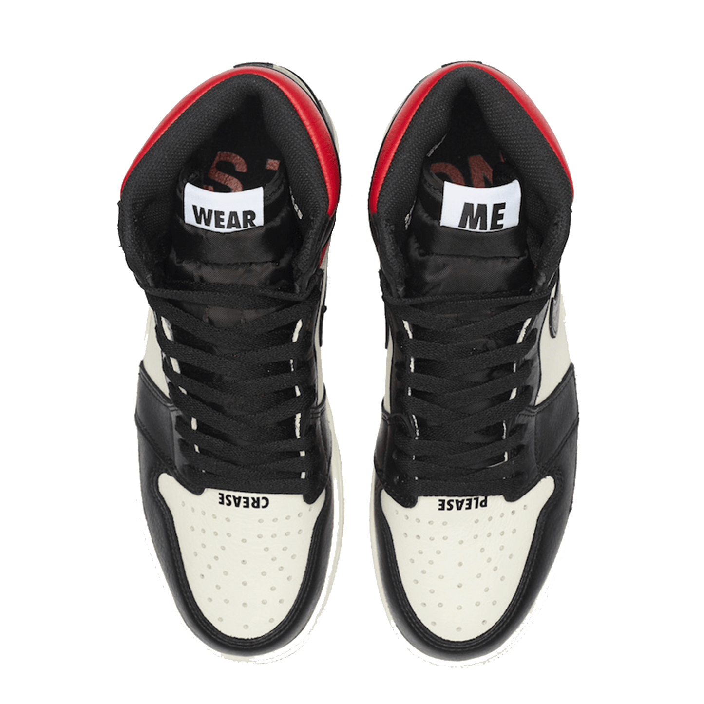 Nike Air Jordan 1 Retro High Not for Resale Varsity Red Oben
