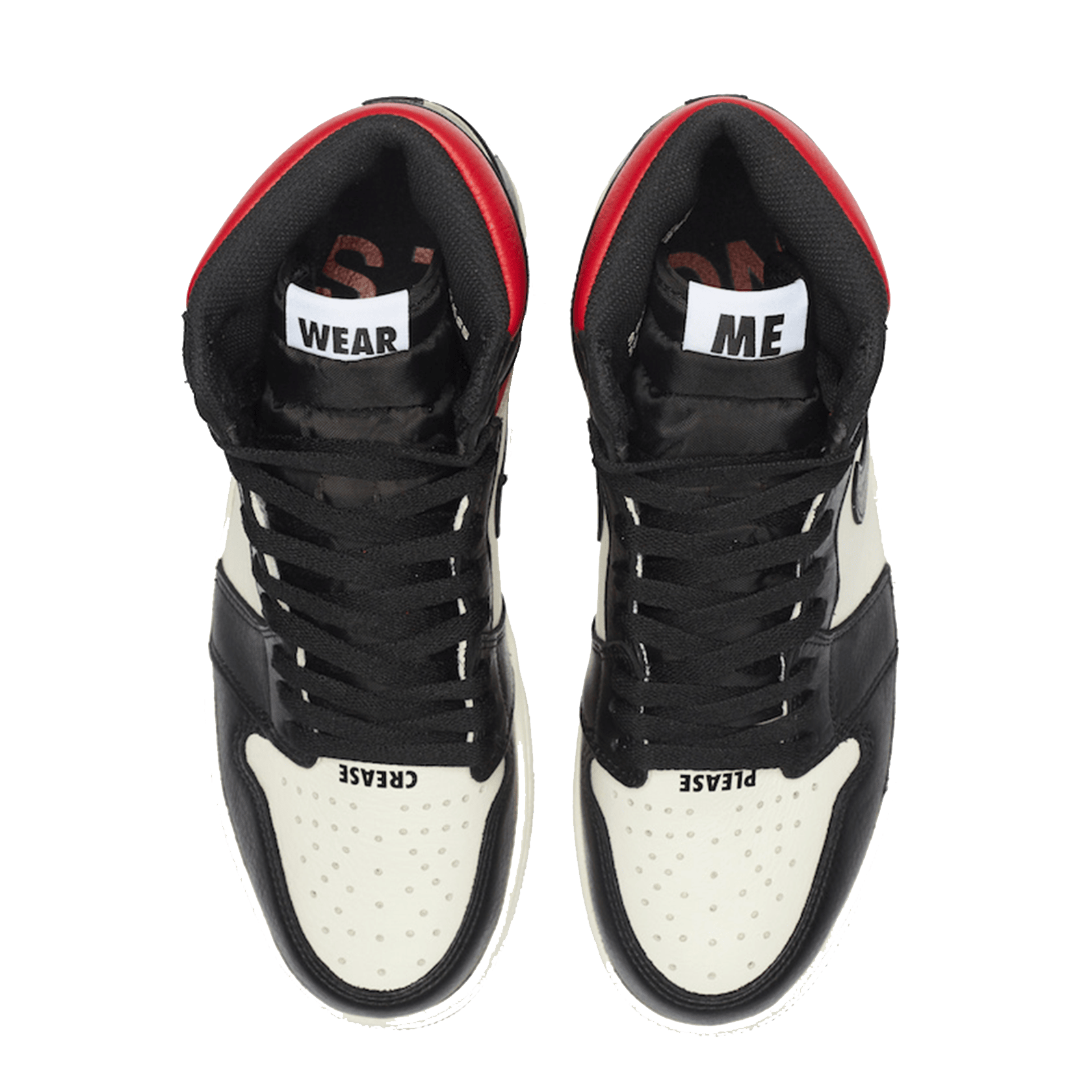 Nike Air Jordan 1 Retro High Not for Resale Varsity Red Oben