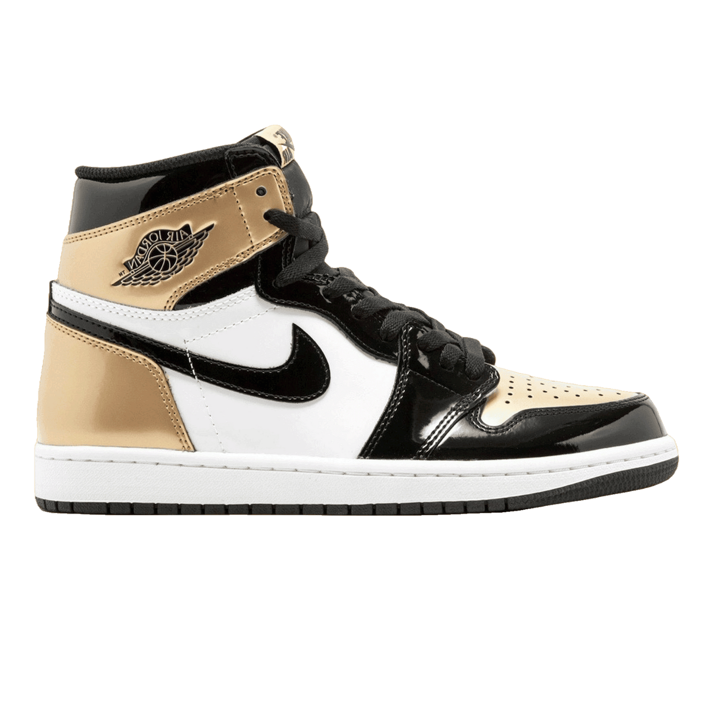 Nike Air Jordan 1 Retro High NRG Patent Gold Toe