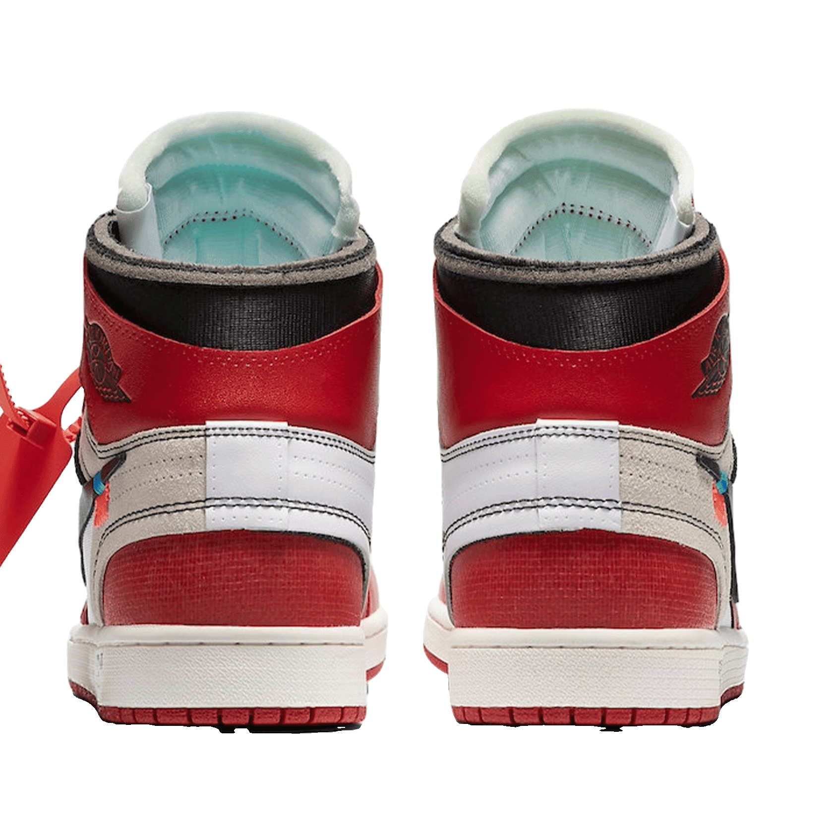 Nike Air Jordan 1 Retro High Off-White Chicago Back