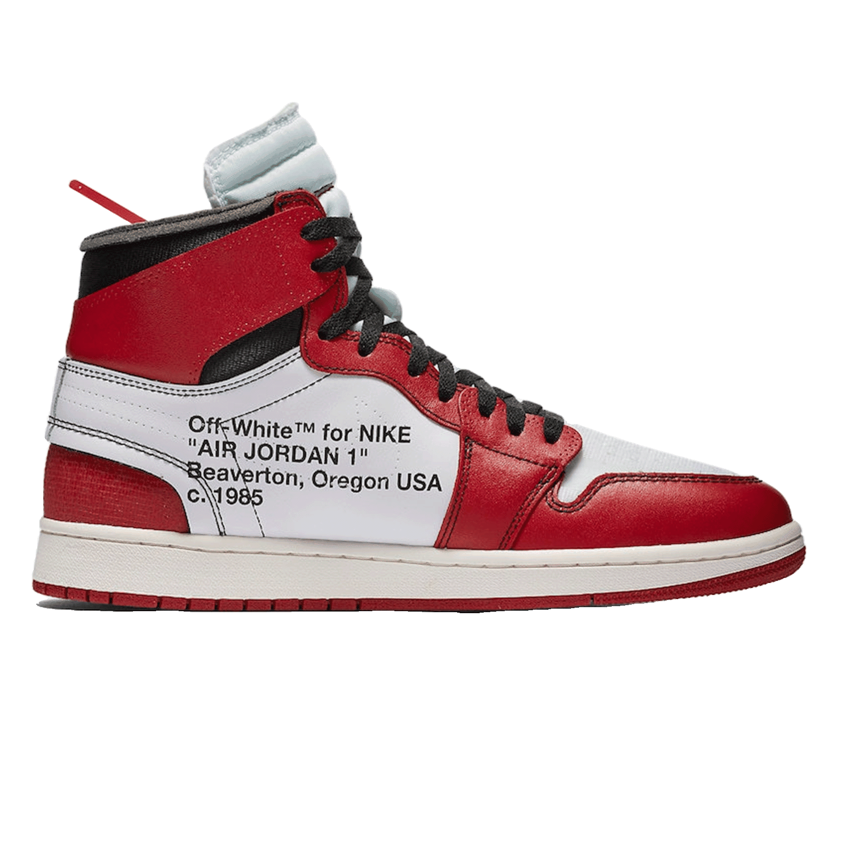 Nike Air Jordan 1 Retro High Off-White Chicago Innen