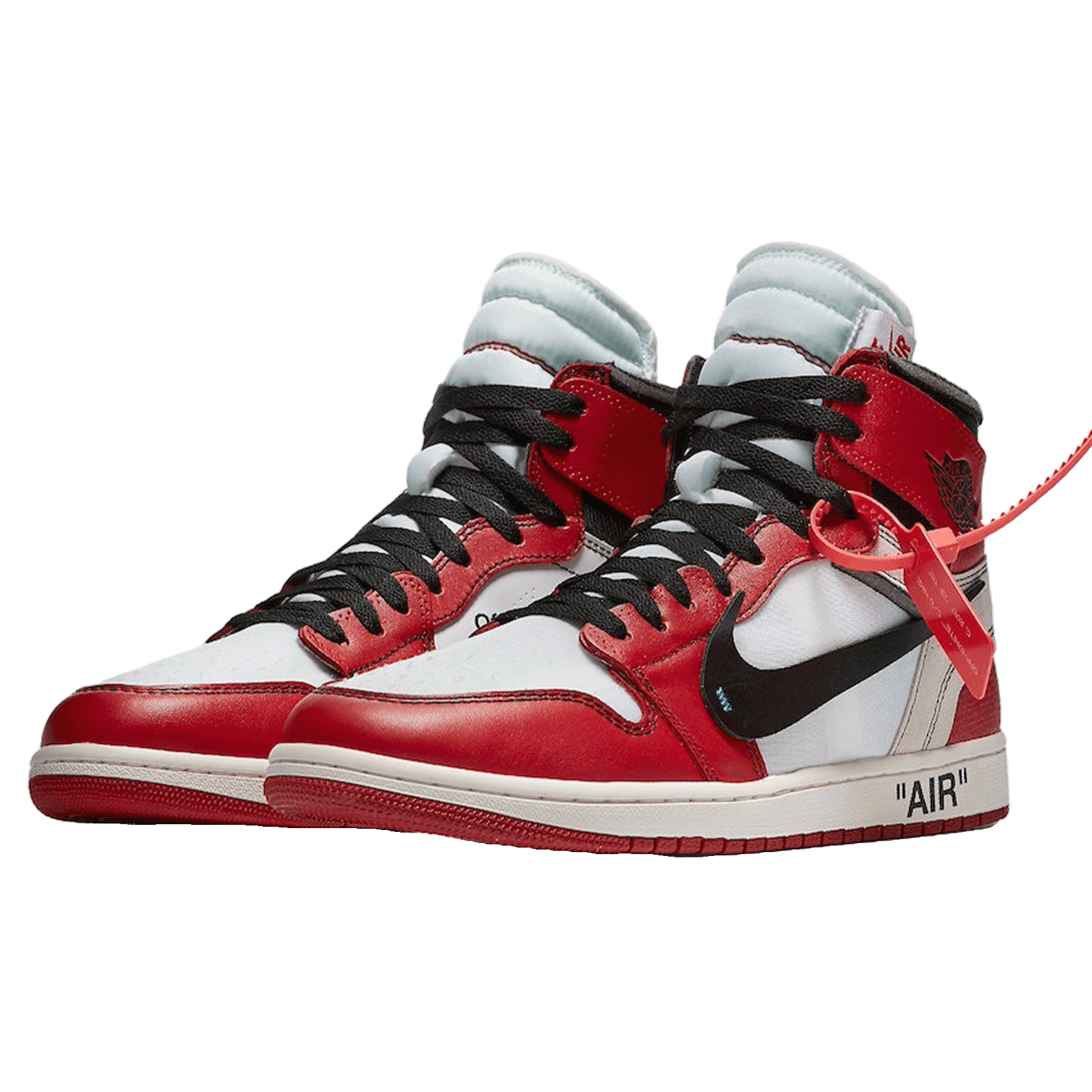 Nike Air Jordan 1 Retro High Off White Chicago Forty Four Sneaker