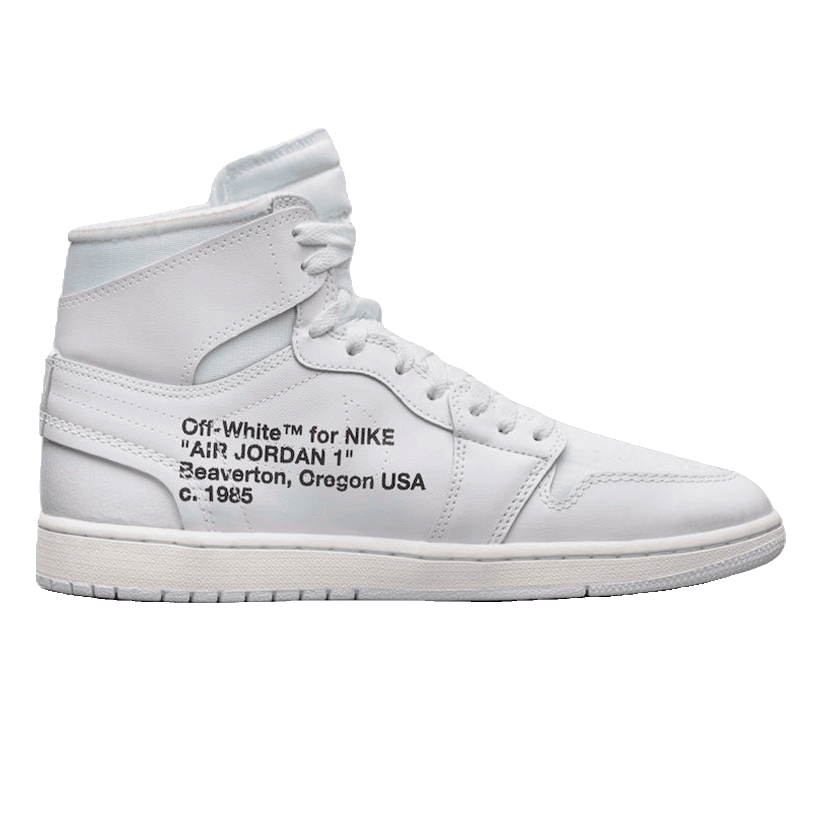 Nike Air Jordan 1 Retro High Off-White Euro Innen