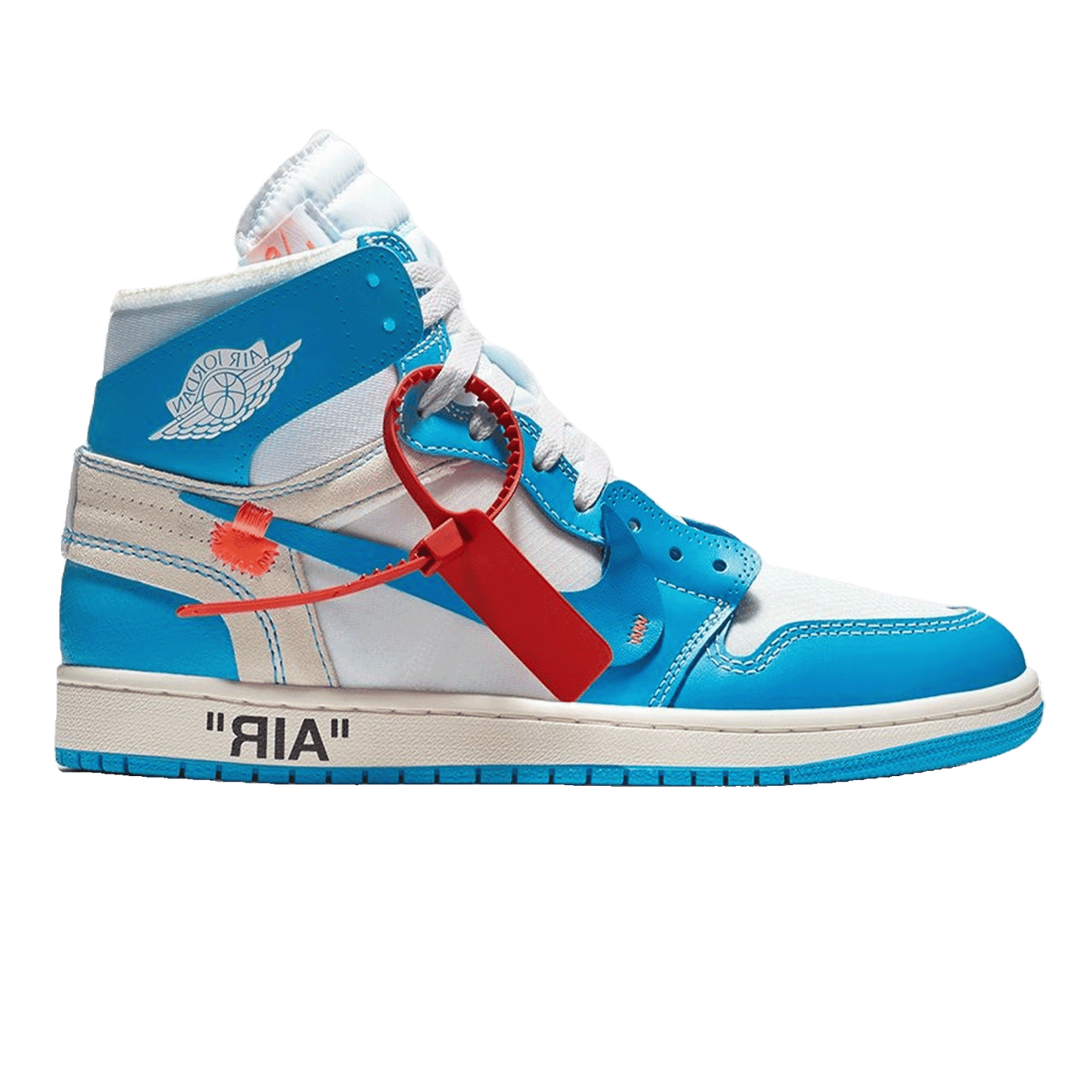 Nike Air Jordan 1 Retro High Off-White University Blue