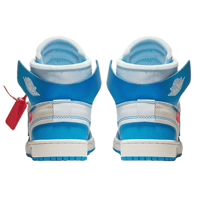 Nike Air Jordan 1 Retro High Off-White University Blue Back