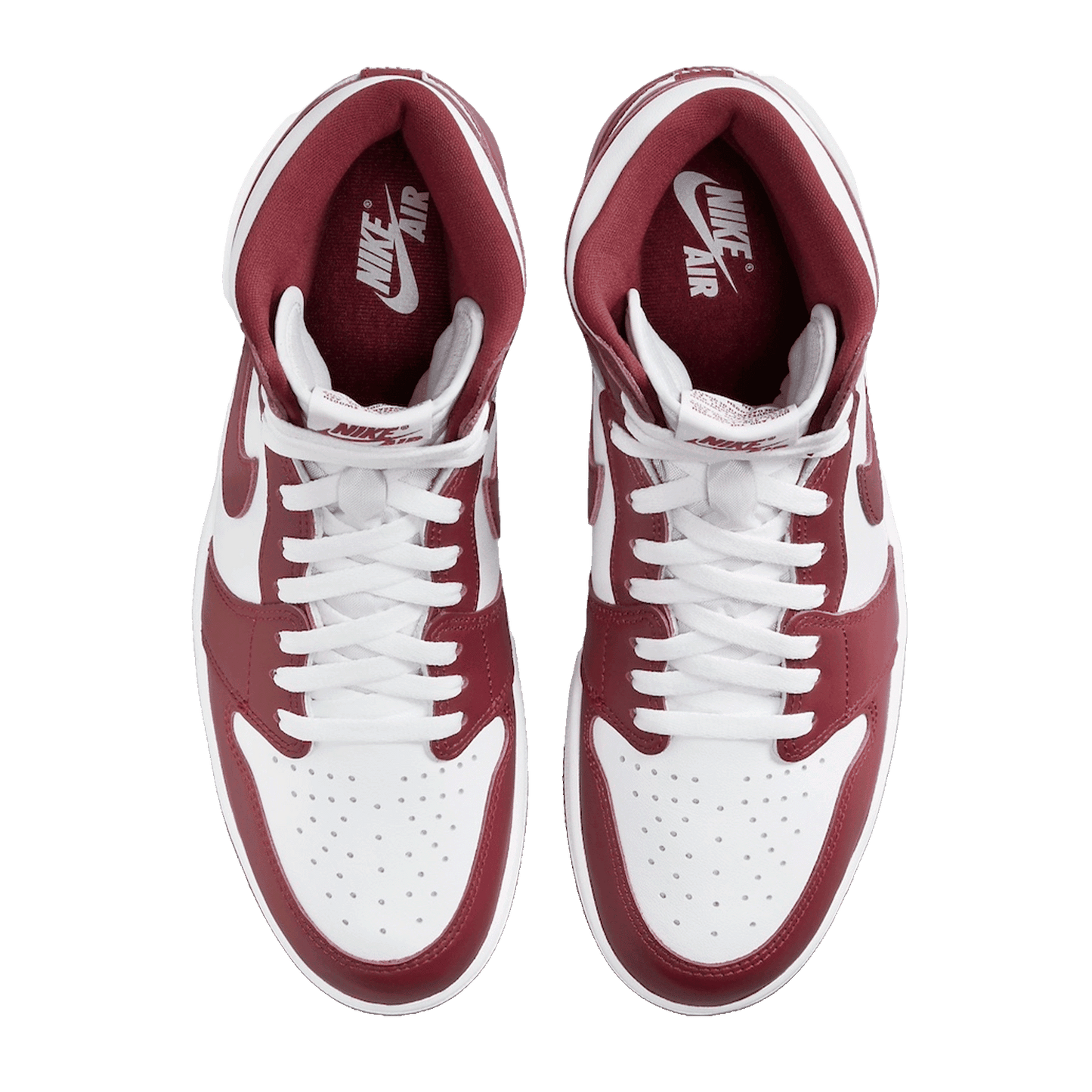 Nike Air Jordan 1 Retro High OG Artisanal Team Red Oben