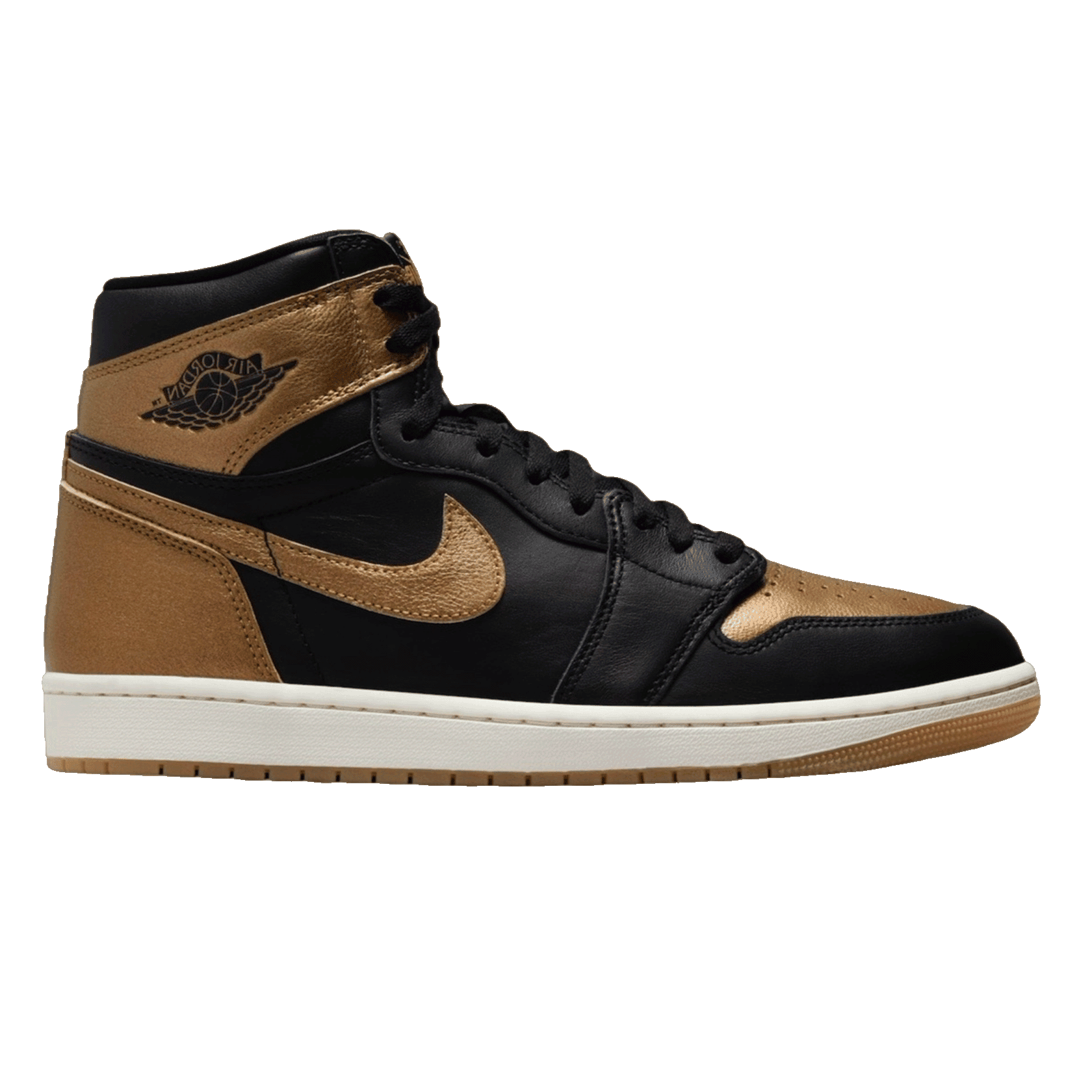 Nike Air Jordan 1 Retro High OG Black Metallic Gold