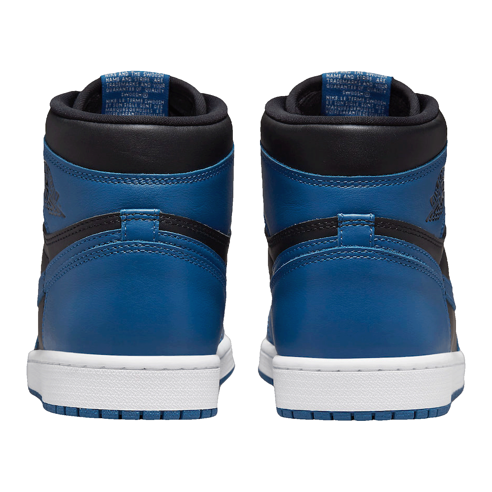 Nike Air Jordan 1 Retro High OG Dark Marina Blue (GS) Back