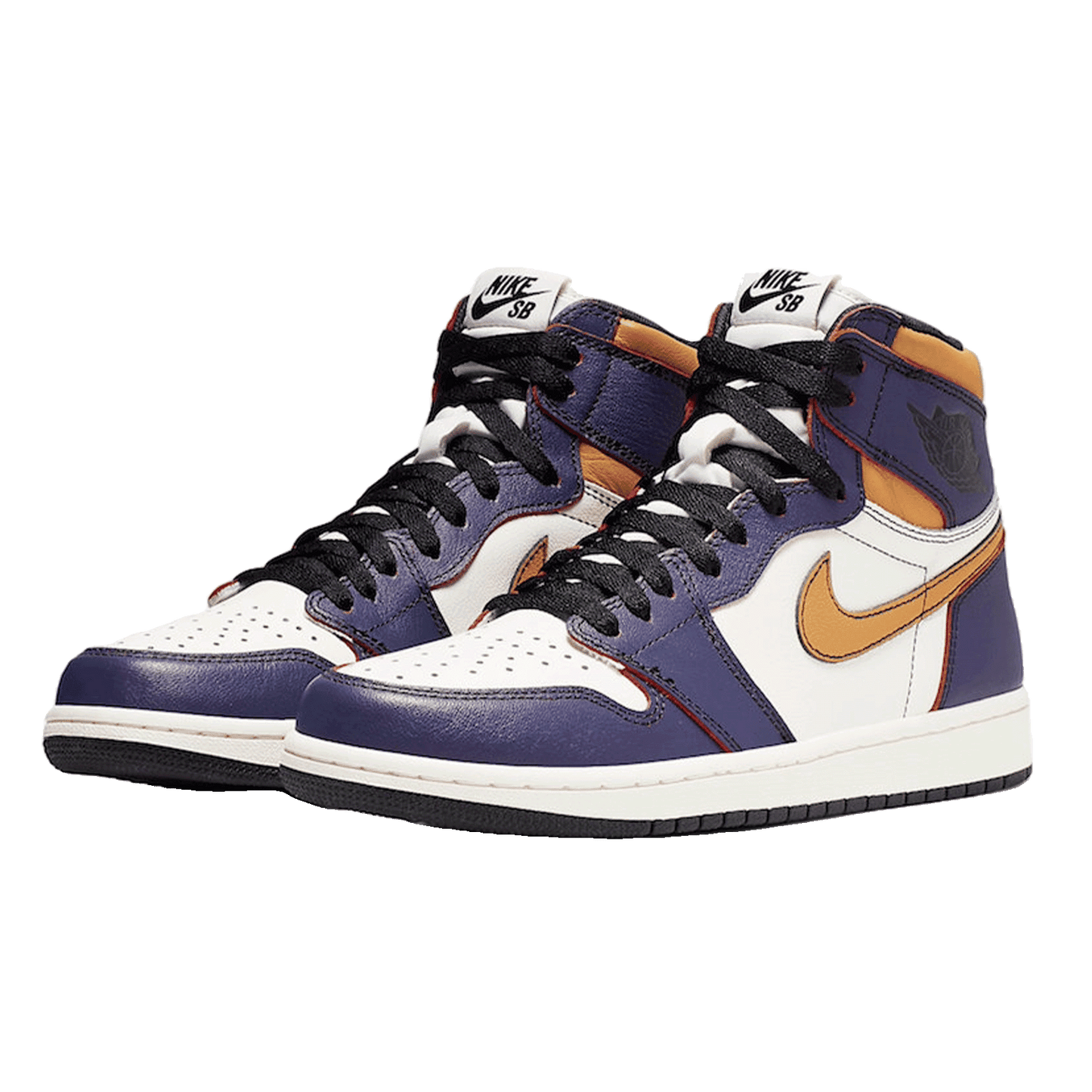 Nike Air Jordan 1 Retro High OG Defiant SB LA to Chicago Side