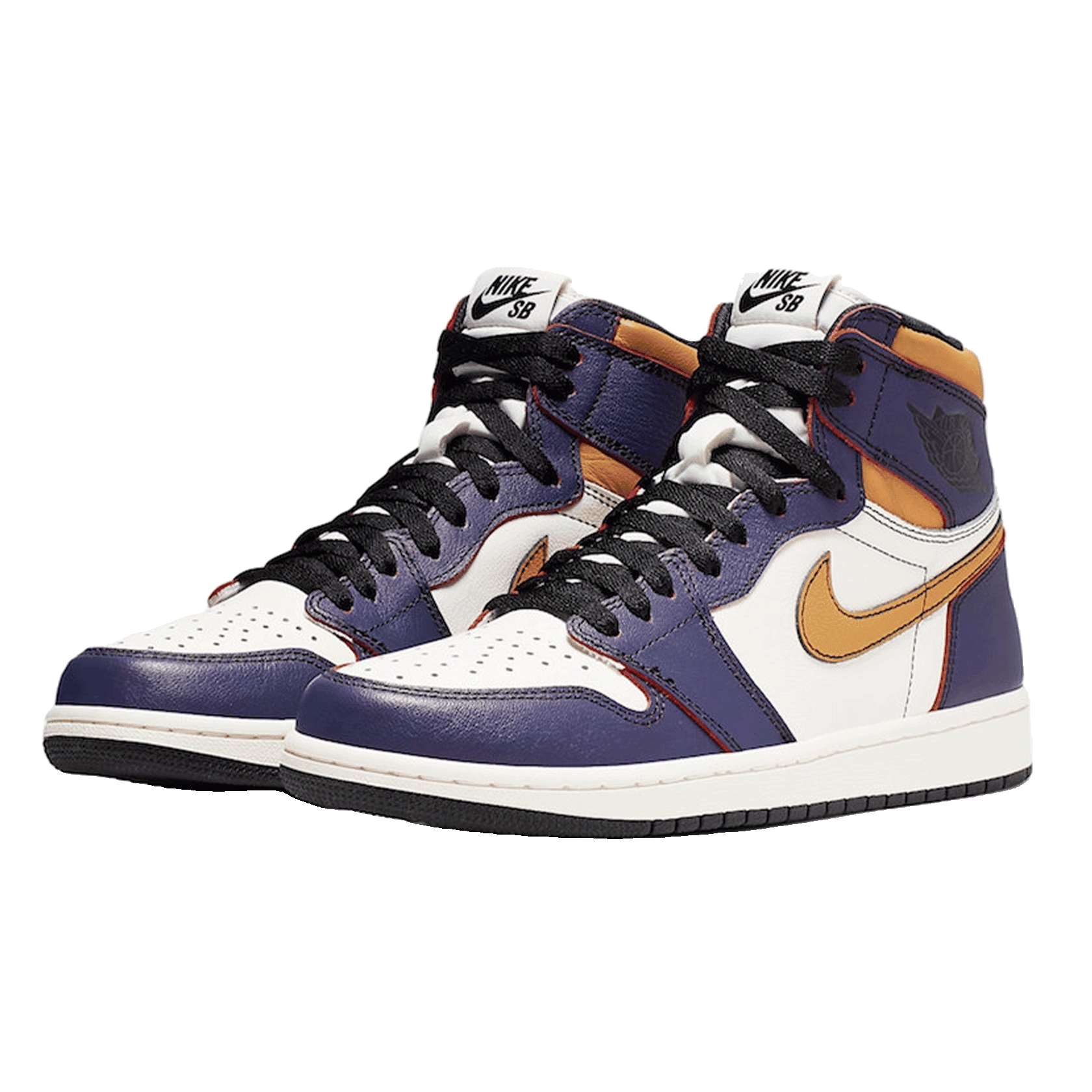Nike Air Jordan 1 Retro High OG Defiant SB LA to Chicago Side