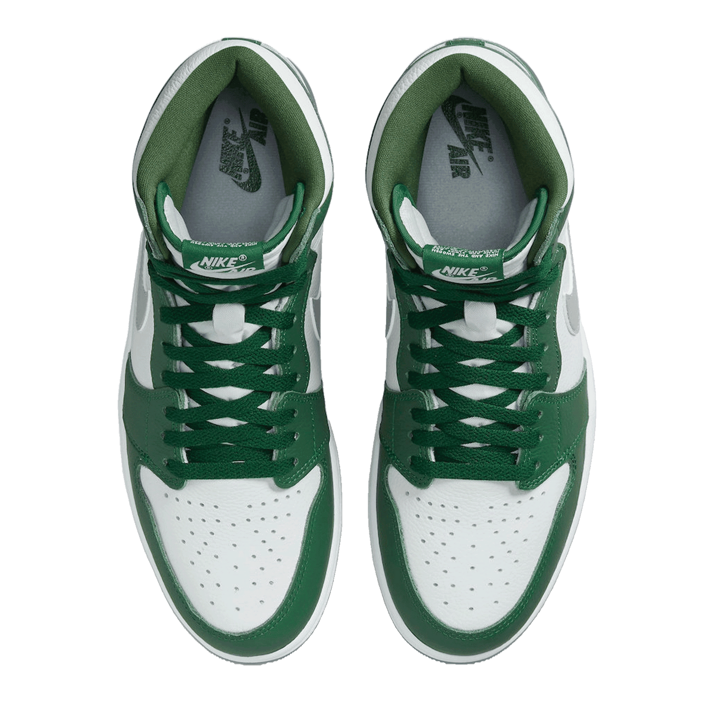 Nike Air Jordan 1 Retro High OG Gorge Green (GS) Oben