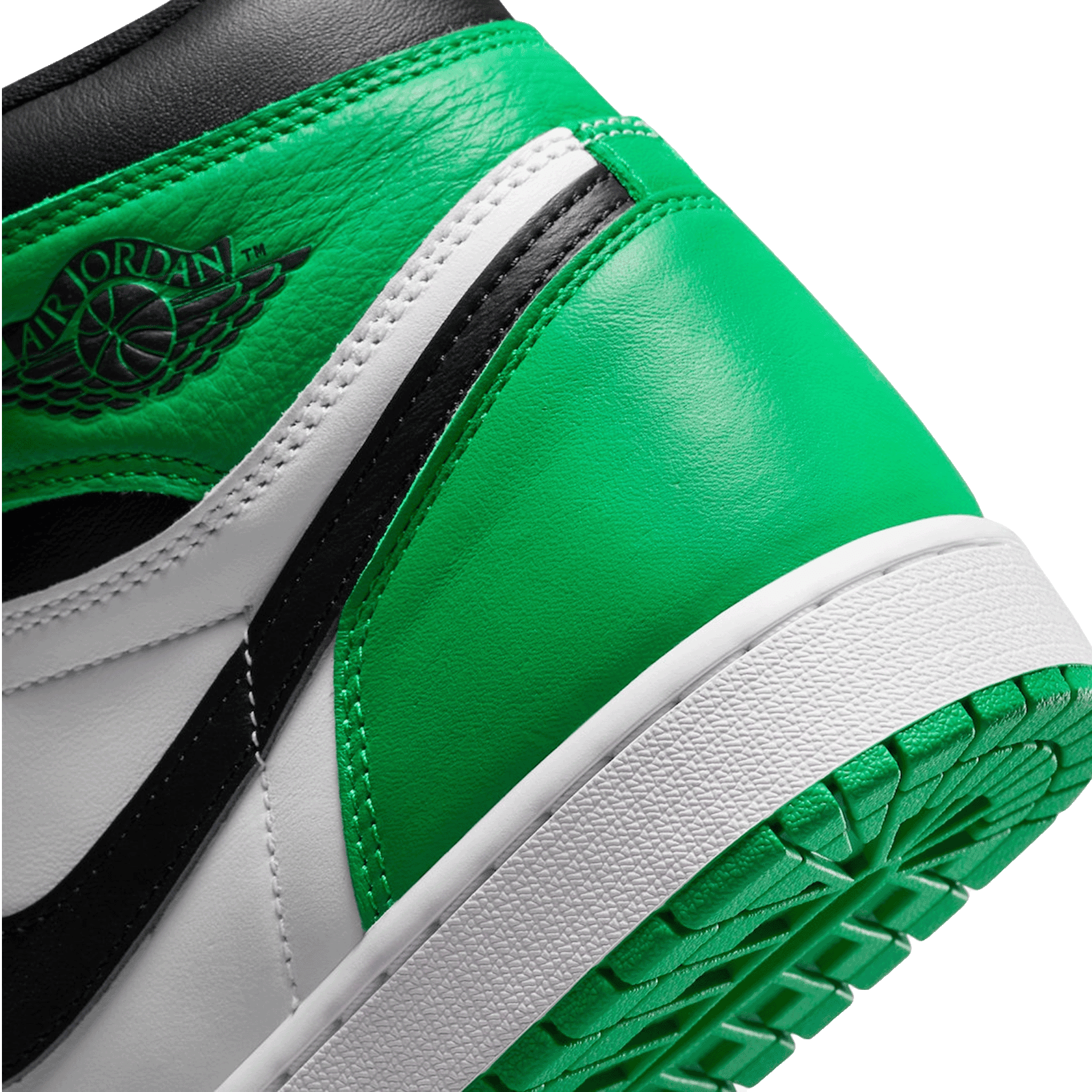Nike Air Jordan 1 Retro High OG Lucky Green Detail