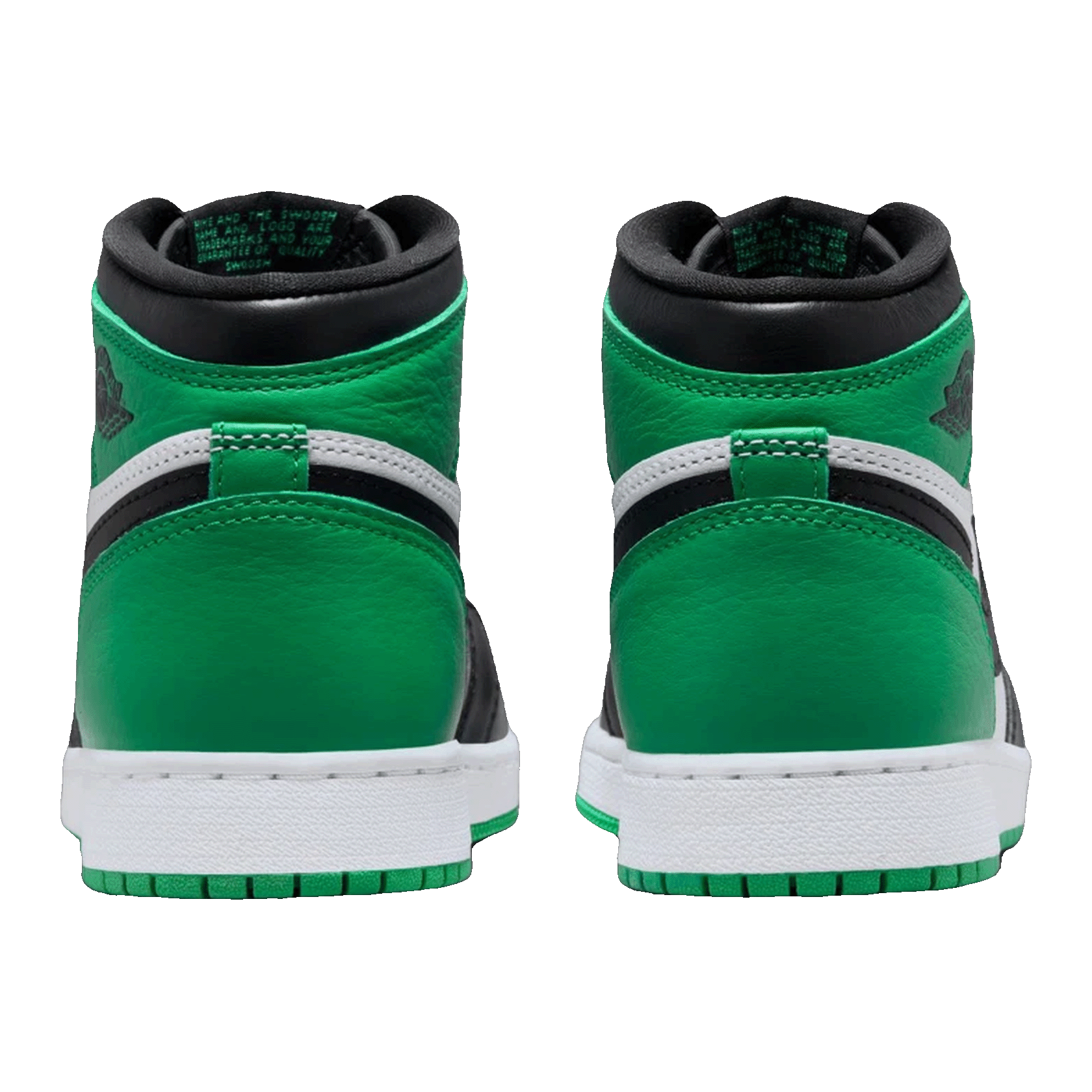 Nike Air Jordan 1 Retro High OG Lucky Green (GS) Back