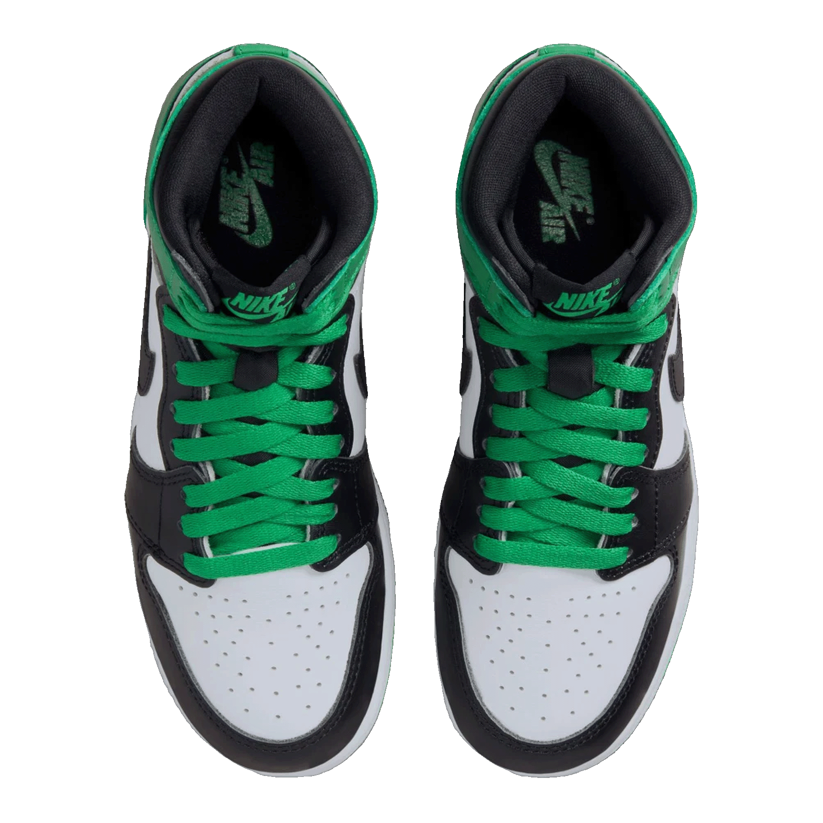 Nike Air Jordan 1 Retro High OG Lucky Green (GS) Oben