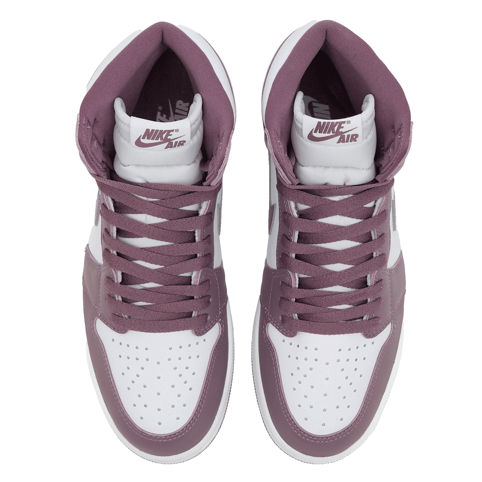 Nike Air Jordan 1 Retro High OG Mauve Oben