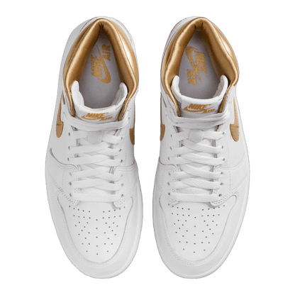 Nike Air Jordan 1 Retro High OG Metallic Gold (W) Oben