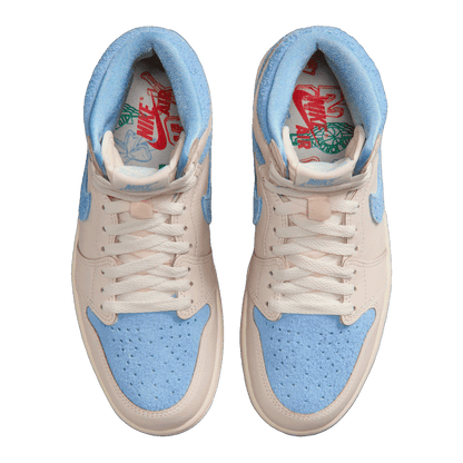 Nike Air Jordan 1 Retro High OG Pale Ivory Psychic Blue (W)