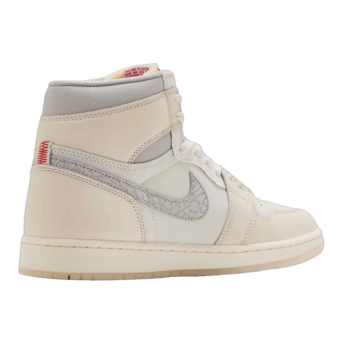 Nike Air Jordan 1 Retro High OG Sail University Red Back