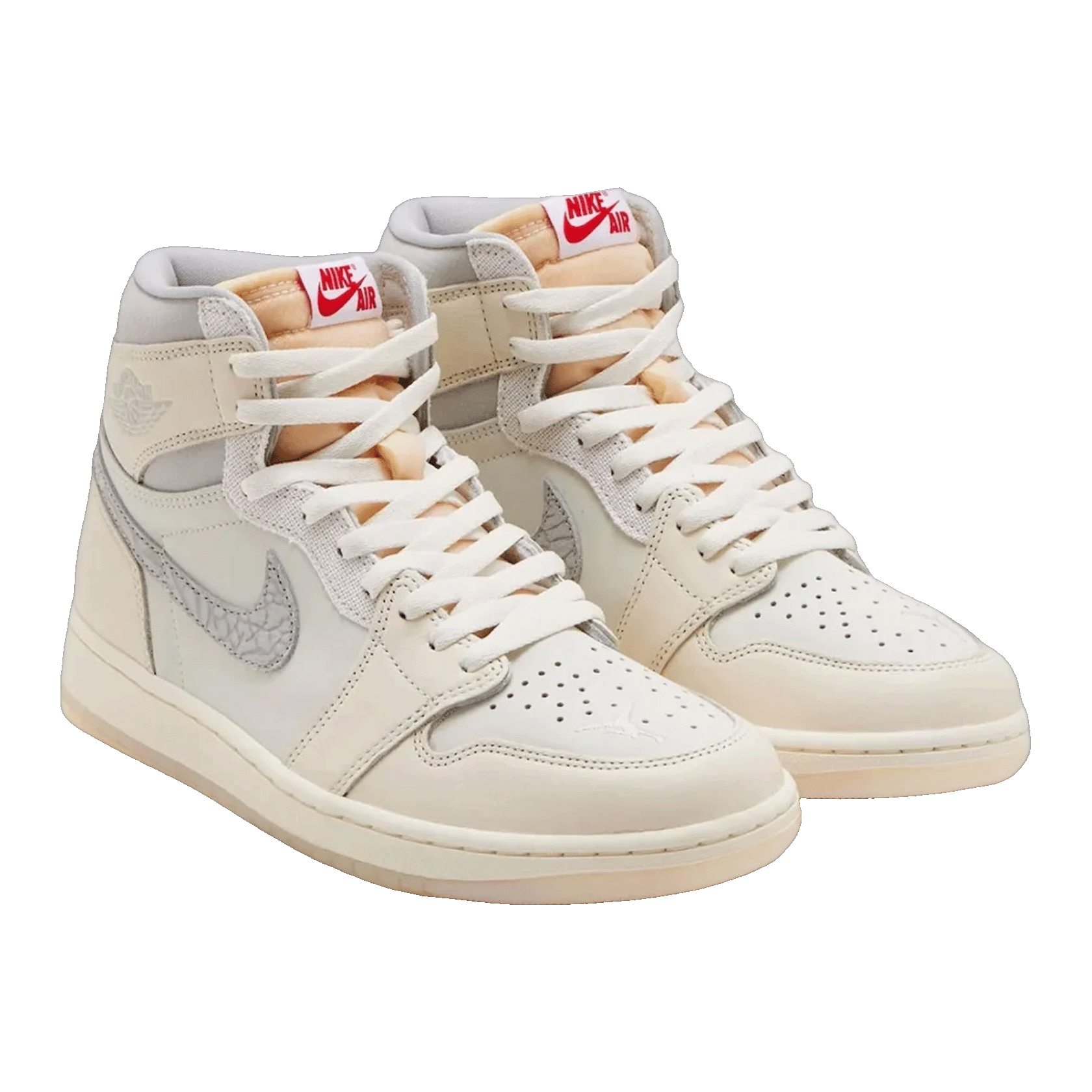 Nike Air Jordan 1 Retro High OG Sail University Red Side