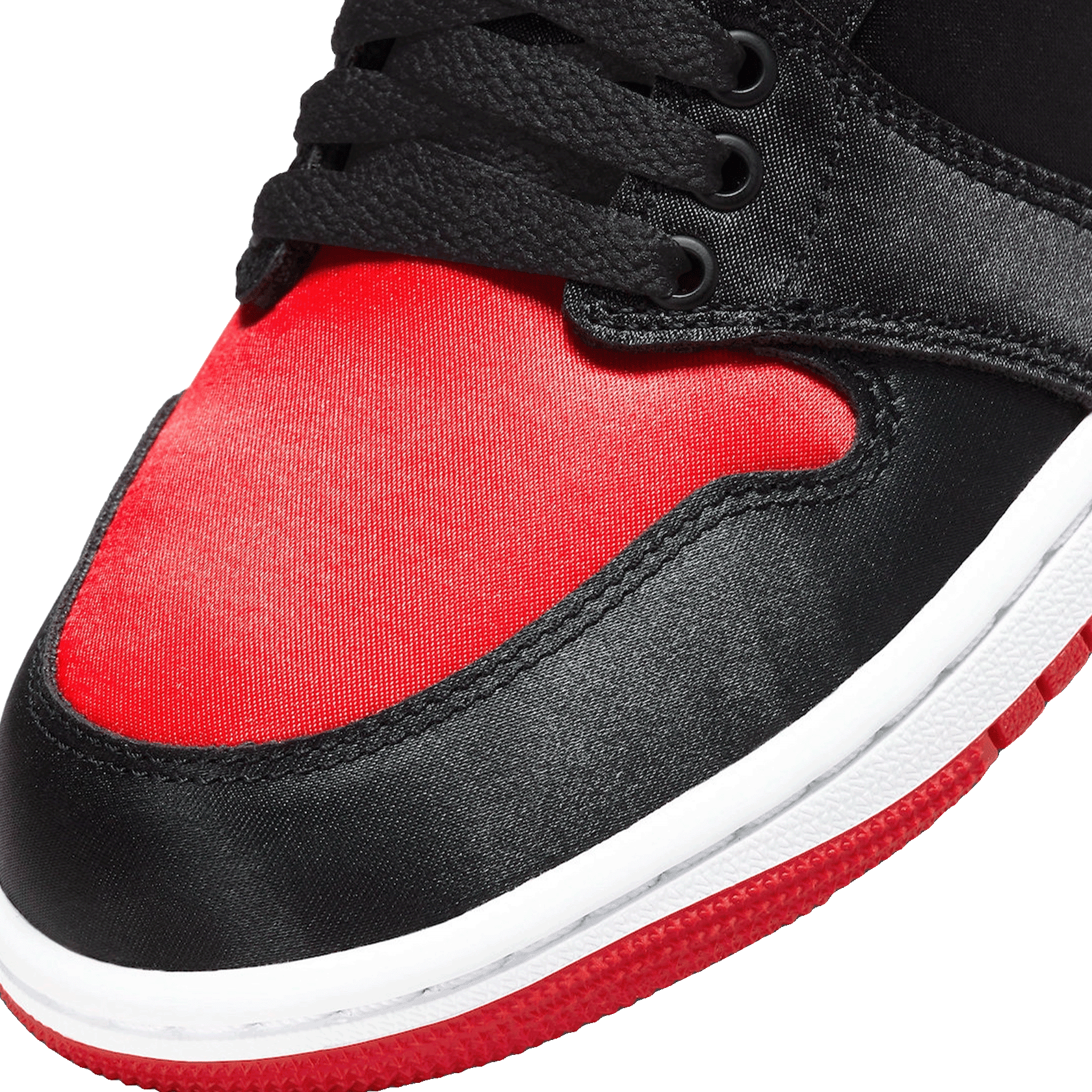 Nike Air Jordan 1 Retro High OG Satin Bred (W) Toe