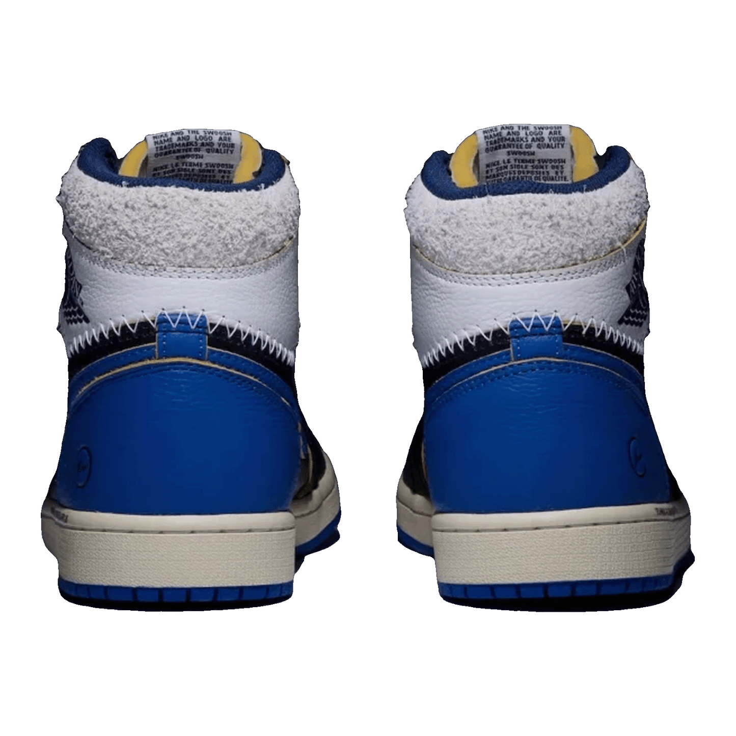 Nike Air Jordan 1 Retro High OG SP Fragment x Union LA Sport Royal Back IO7847-001