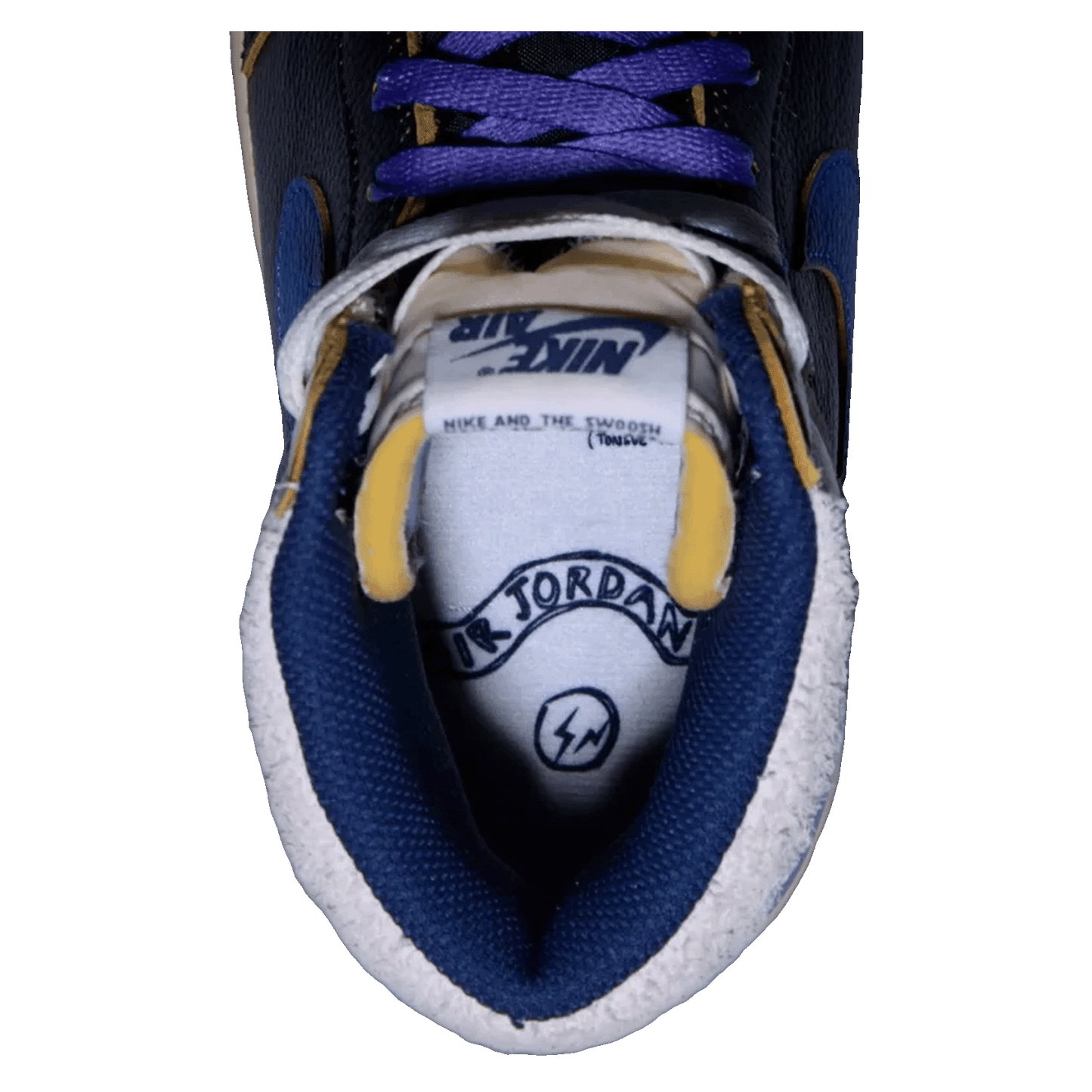 Nike Air Jordan 1 Retro High OG SP Fragment x Union LA Sport Royal Oben IO7847-001