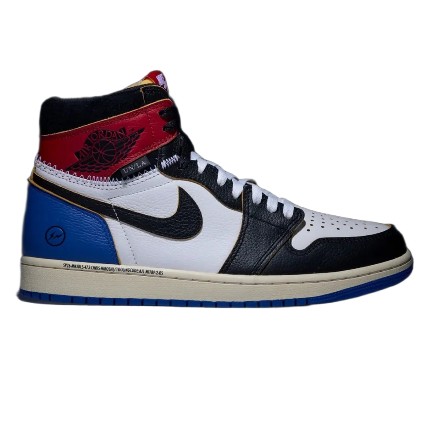 Nike Air Jordan 1 Retro High OG SP Fragment x Union LA Varsity Red Sport Royal IO7847-002
