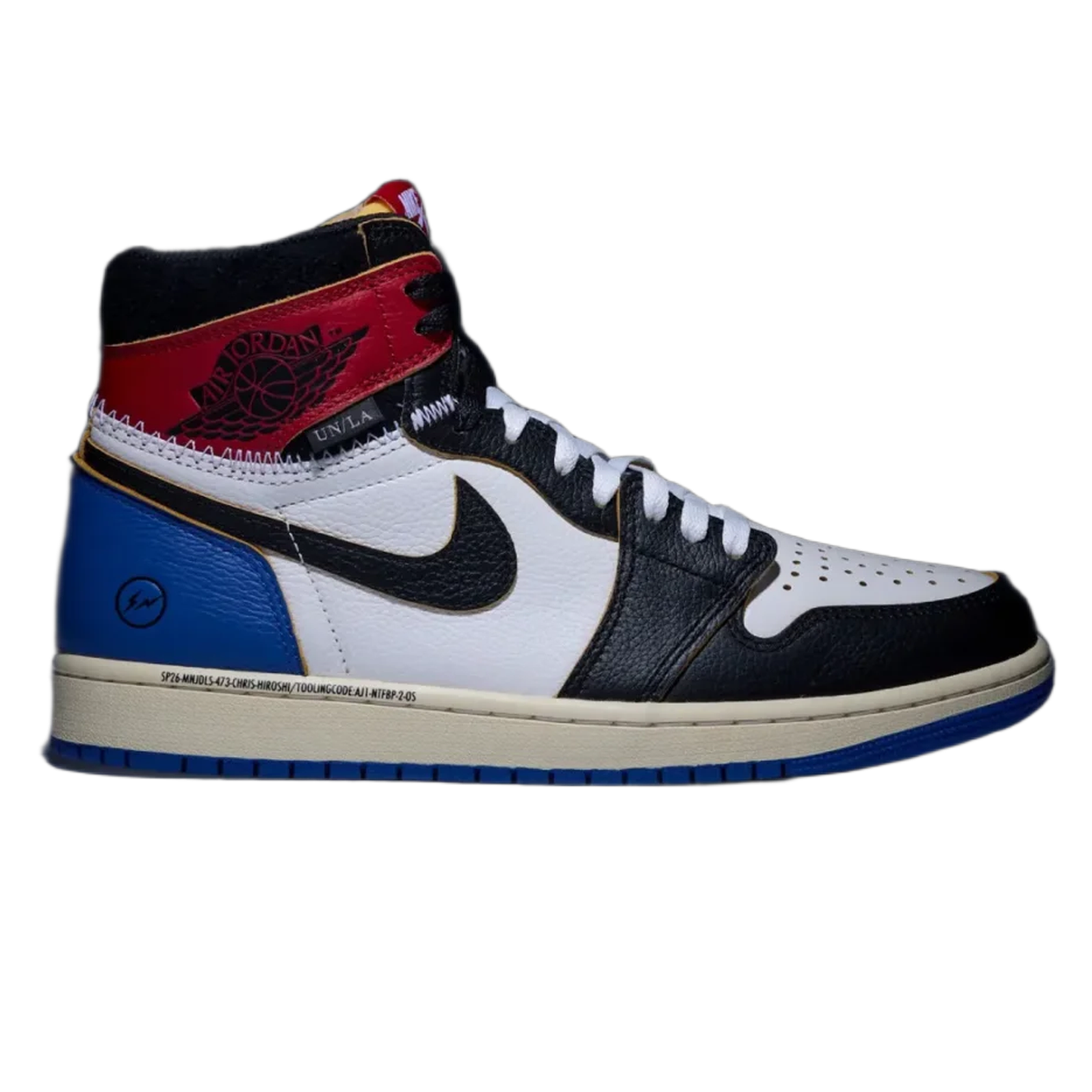 Nike Air Jordan 1 Retro High OG SP Fragment x Union LA Varsity Red Sport Royal IO7847-002
