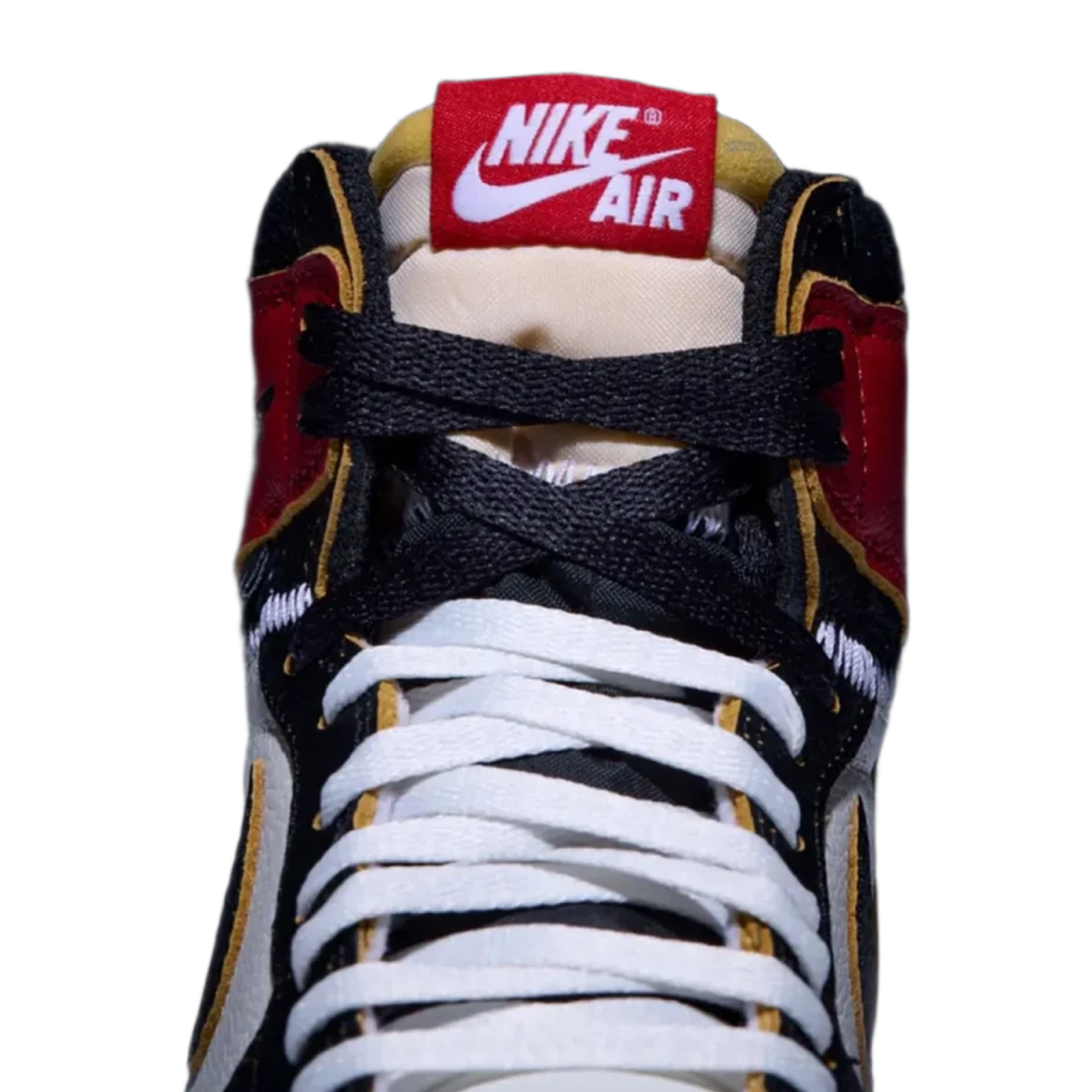 Nike Air Jordan 1 Retro High OG SP Fragment x Union LA Varsity Red Sport Royal Tongue IO7847-002