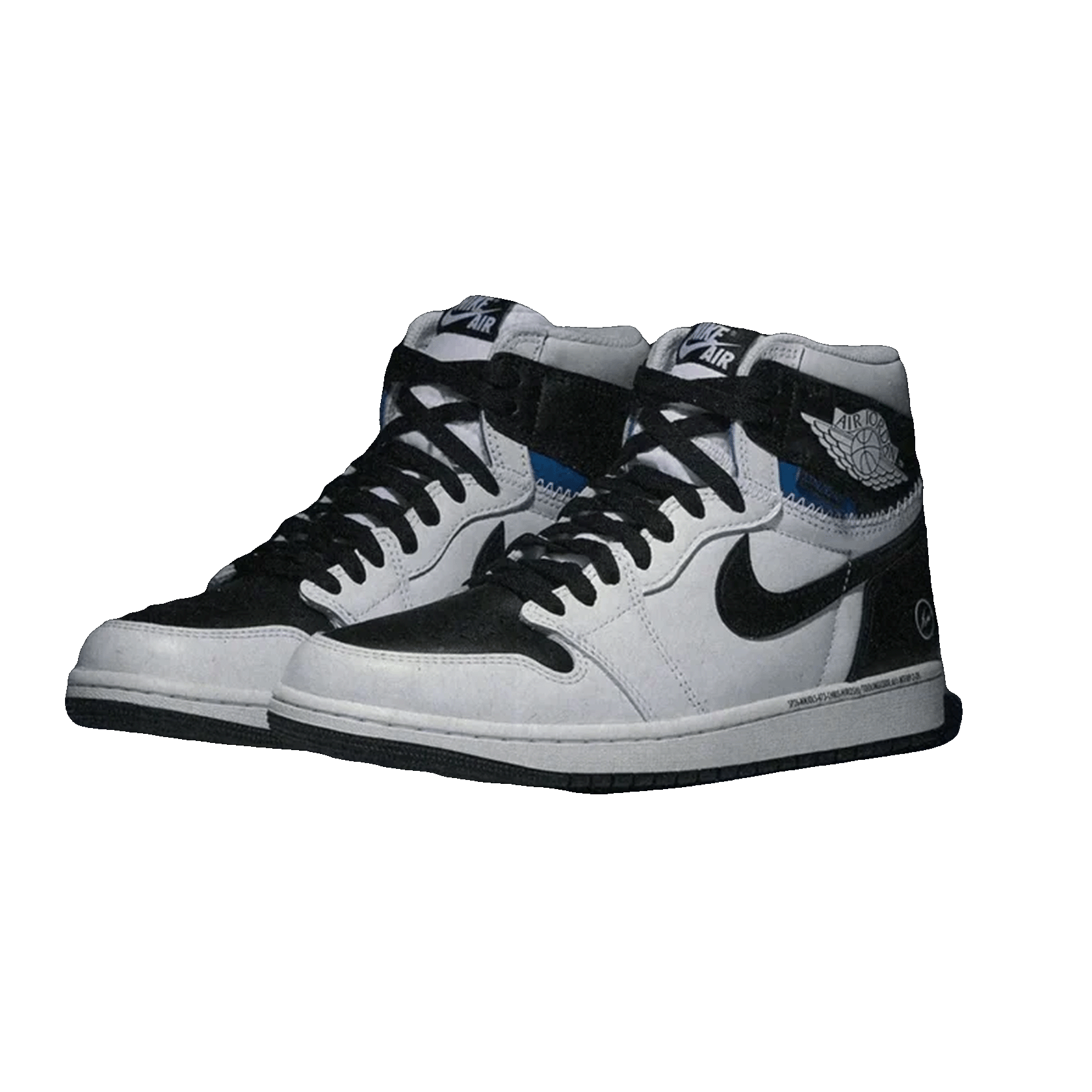 Nike Air Jordan 1 Retro High OG SP Fragment x Union LA White Black Side II7282-100